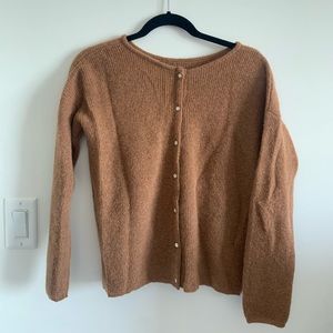 Gaspard knit jumper - camel